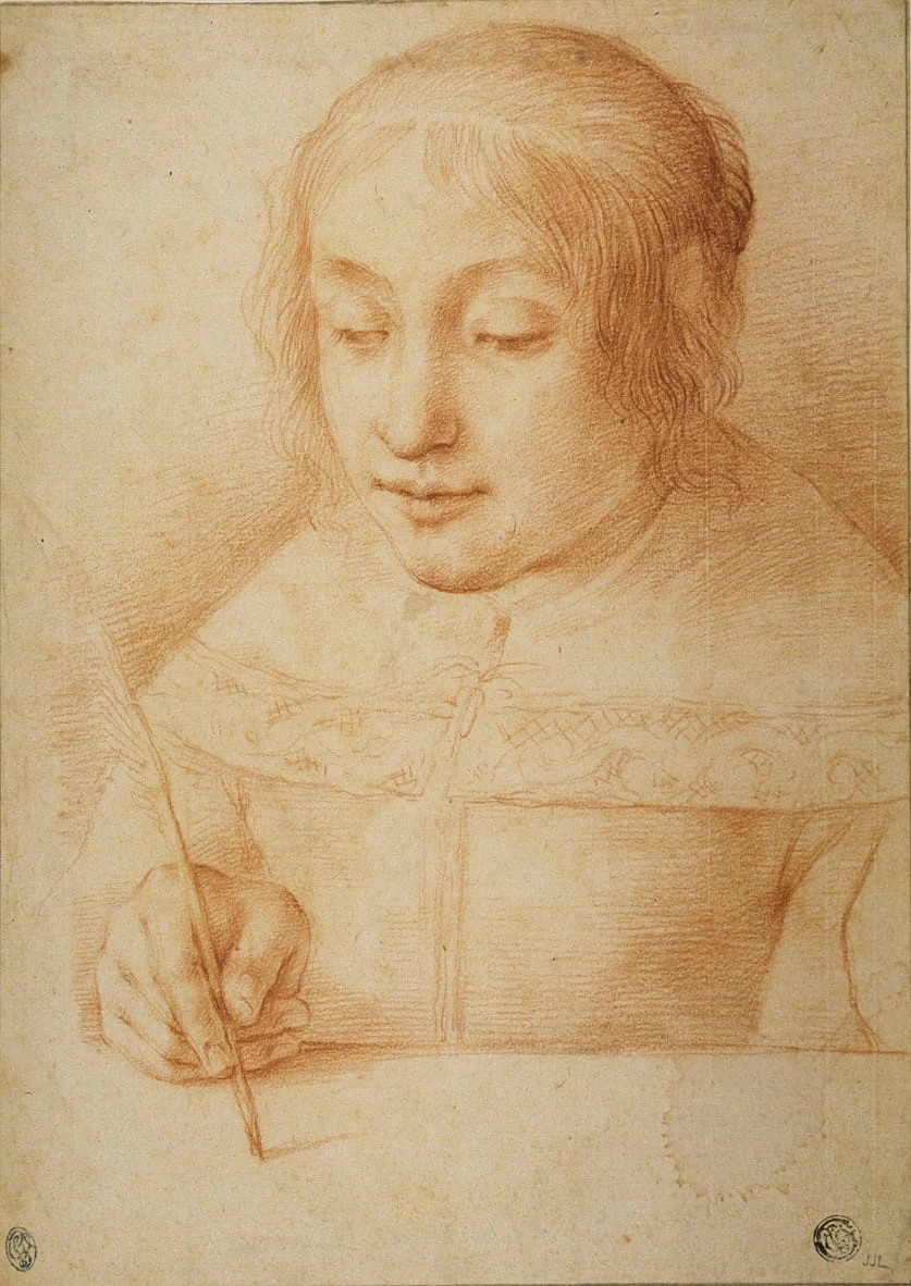 Giovane donna che scrive - Art Institute of Chicago, The Leonora Hall Gurley Memorial Collection